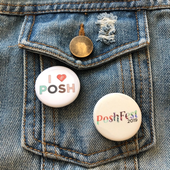 PoshFest Button Pack - Limited Edition - Picture 4 of 6